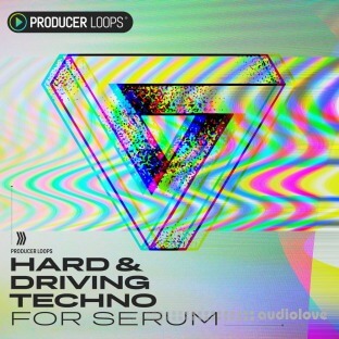Producer Loops Hard and Driving Techno for Serum