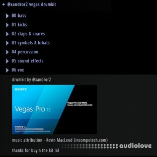 Xandror2 Vegas Drumkit
