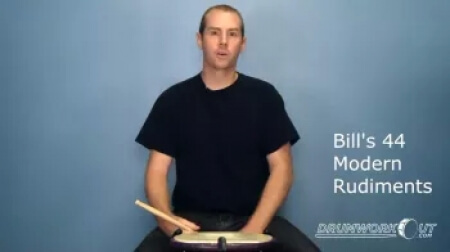 Drumworkout Bill Bachman's 44 Modern Rudiments