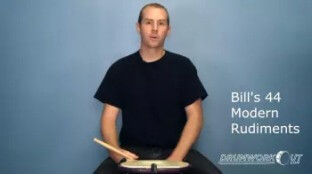 Drumworkout Bill Bachman's 44 Modern Rudiments